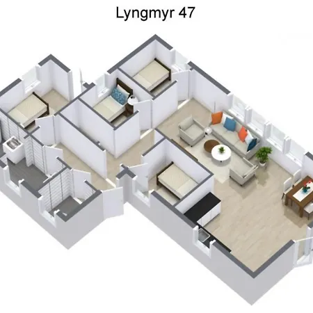 Lyngmyr, Sogne 別荘